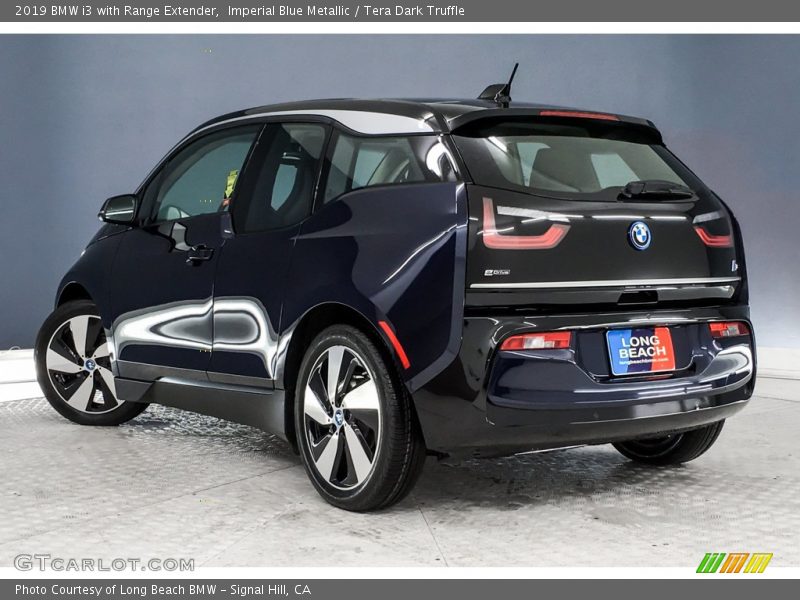 Imperial Blue Metallic / Tera Dark Truffle 2019 BMW i3 with Range Extender