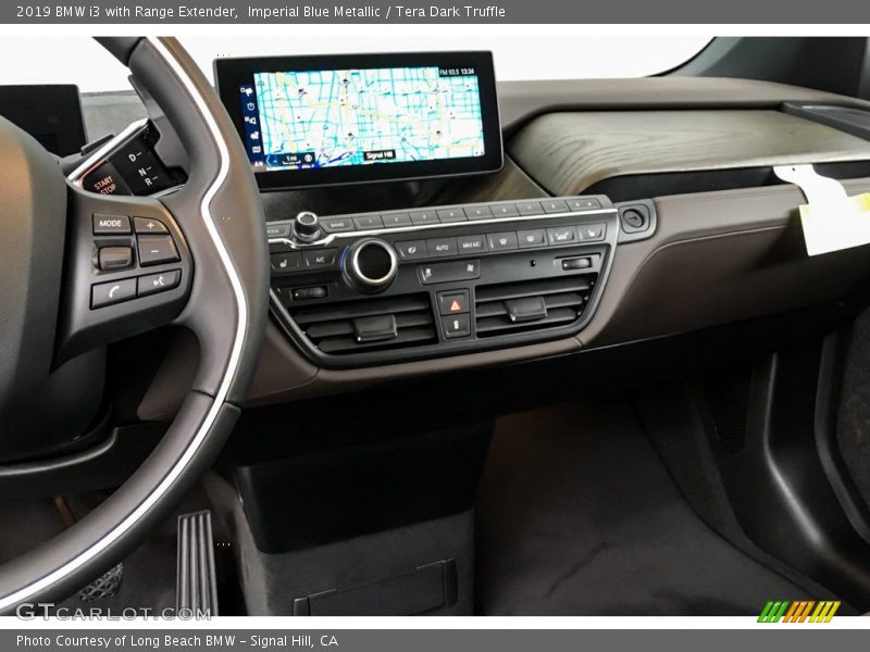 Controls of 2019 i3 with Range Extender