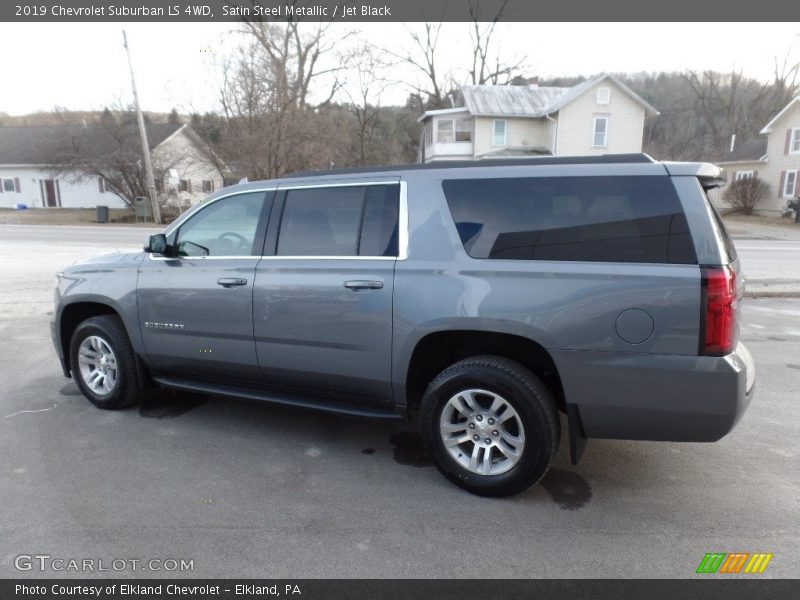 Satin Steel Metallic / Jet Black 2019 Chevrolet Suburban LS 4WD