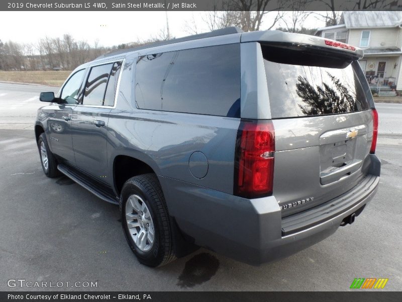 Satin Steel Metallic / Jet Black 2019 Chevrolet Suburban LS 4WD
