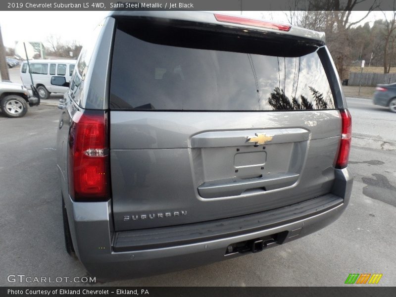 Satin Steel Metallic / Jet Black 2019 Chevrolet Suburban LS 4WD