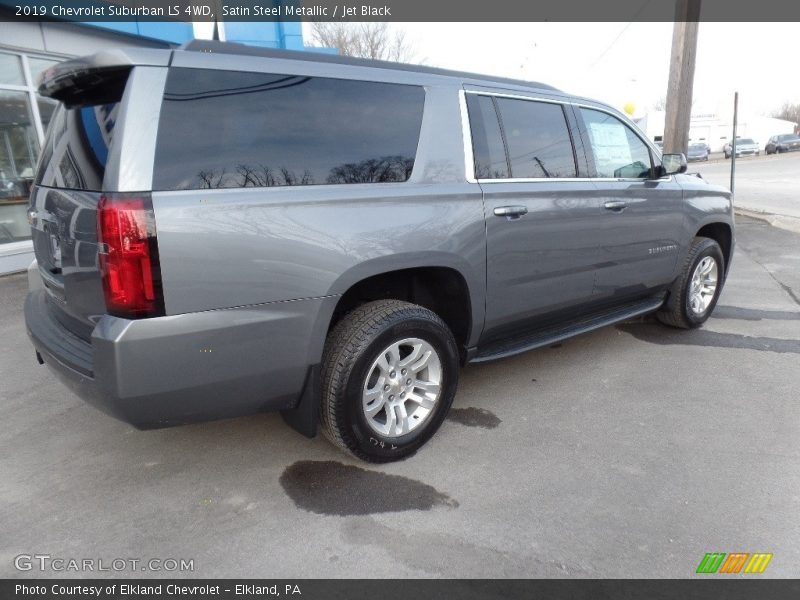 Satin Steel Metallic / Jet Black 2019 Chevrolet Suburban LS 4WD