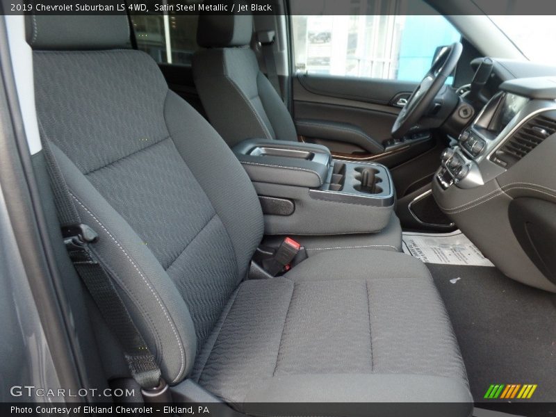 Satin Steel Metallic / Jet Black 2019 Chevrolet Suburban LS 4WD