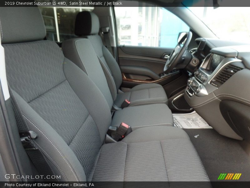 Satin Steel Metallic / Jet Black 2019 Chevrolet Suburban LS 4WD