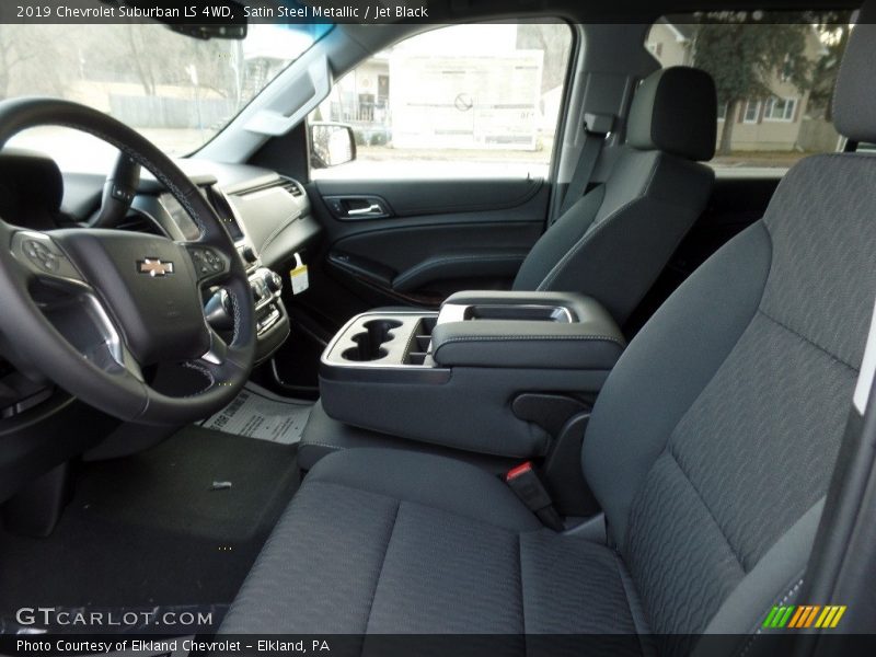 Satin Steel Metallic / Jet Black 2019 Chevrolet Suburban LS 4WD