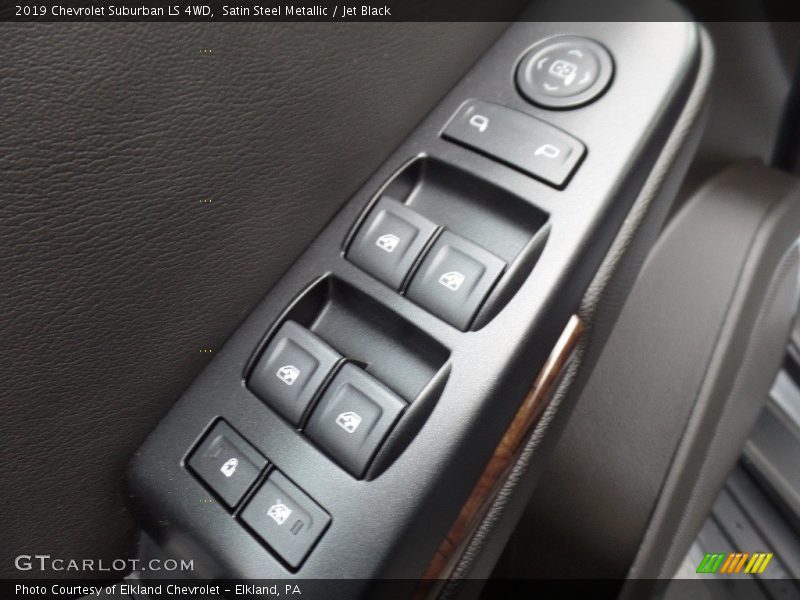 Satin Steel Metallic / Jet Black 2019 Chevrolet Suburban LS 4WD