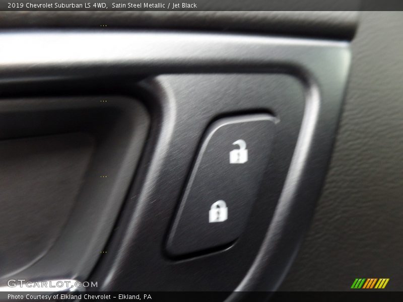 Satin Steel Metallic / Jet Black 2019 Chevrolet Suburban LS 4WD