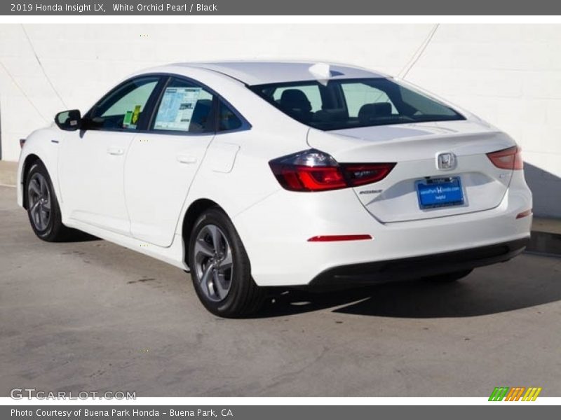 White Orchid Pearl / Black 2019 Honda Insight LX