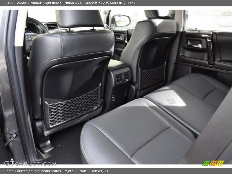 Rear Seat of 2019 4Runner Nightshade Edition 4x4