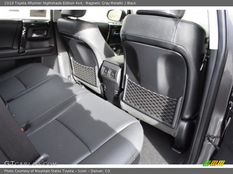 Rear Seat of 2019 4Runner Nightshade Edition 4x4