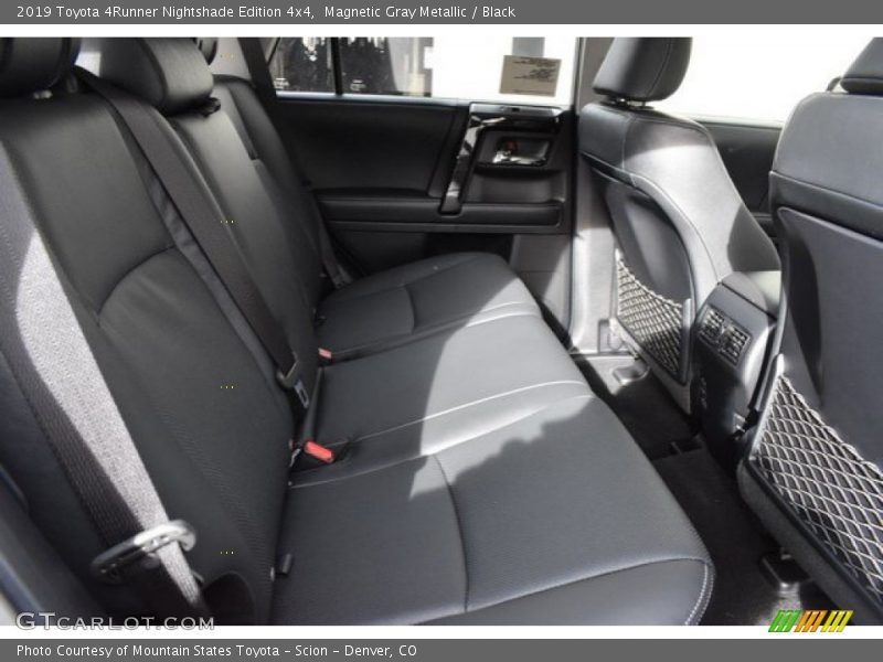 Rear Seat of 2019 4Runner Nightshade Edition 4x4