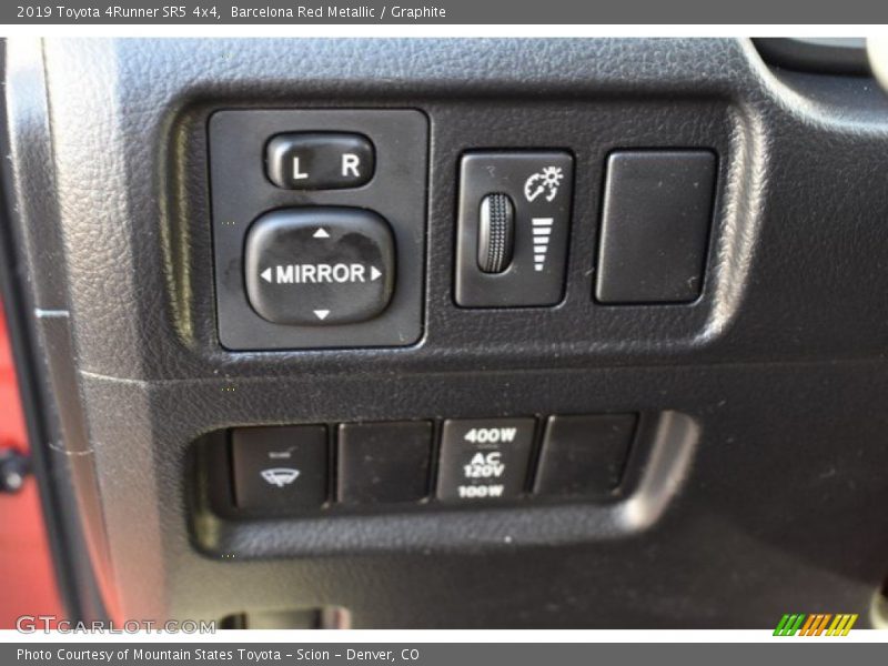 Barcelona Red Metallic / Graphite 2019 Toyota 4Runner SR5 4x4