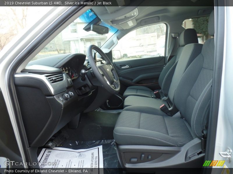 Silver Ice Metallic / Jet Black 2019 Chevrolet Suburban LS 4WD
