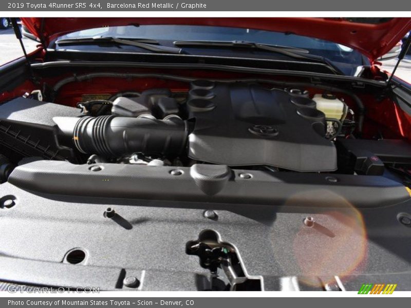 Barcelona Red Metallic / Graphite 2019 Toyota 4Runner SR5 4x4