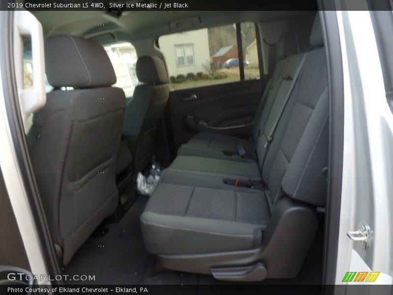 Silver Ice Metallic / Jet Black 2019 Chevrolet Suburban LS 4WD