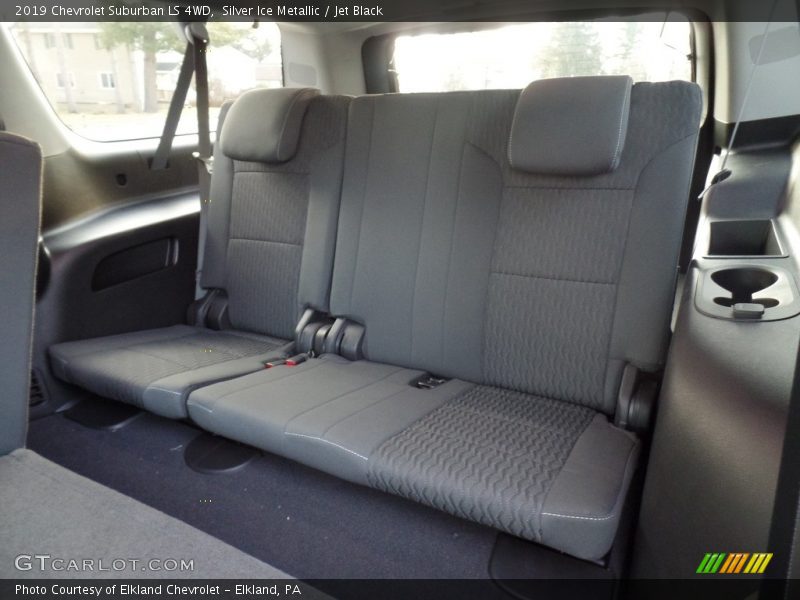 Silver Ice Metallic / Jet Black 2019 Chevrolet Suburban LS 4WD