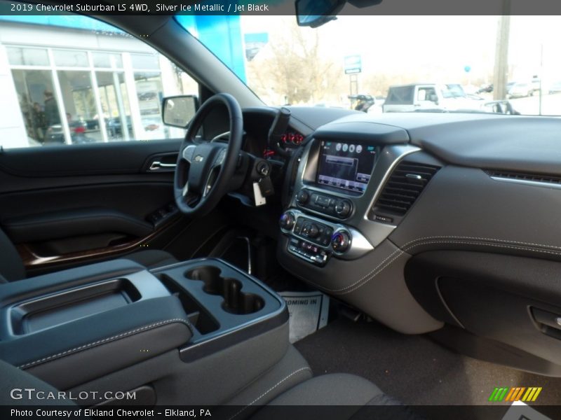 Silver Ice Metallic / Jet Black 2019 Chevrolet Suburban LS 4WD