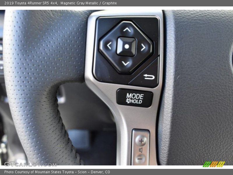 Magnetic Gray Metallic / Graphite 2019 Toyota 4Runner SR5 4x4