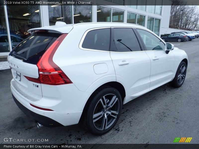 Ice White / Charcoal 2019 Volvo XC60 T5 AWD Momentum