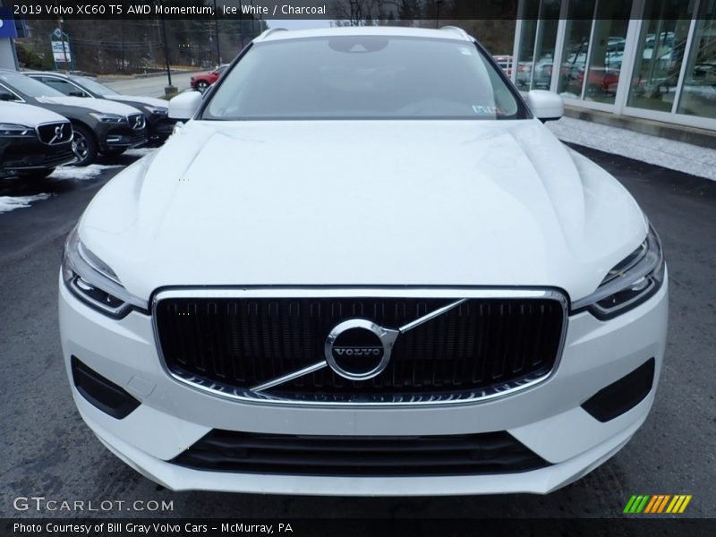 Ice White / Charcoal 2019 Volvo XC60 T5 AWD Momentum