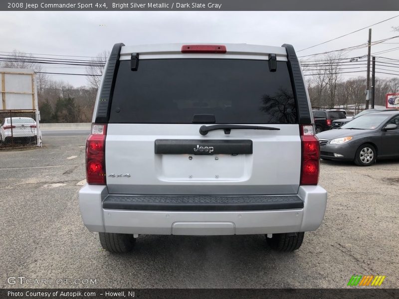 Bright Silver Metallic / Dark Slate Gray 2008 Jeep Commander Sport 4x4