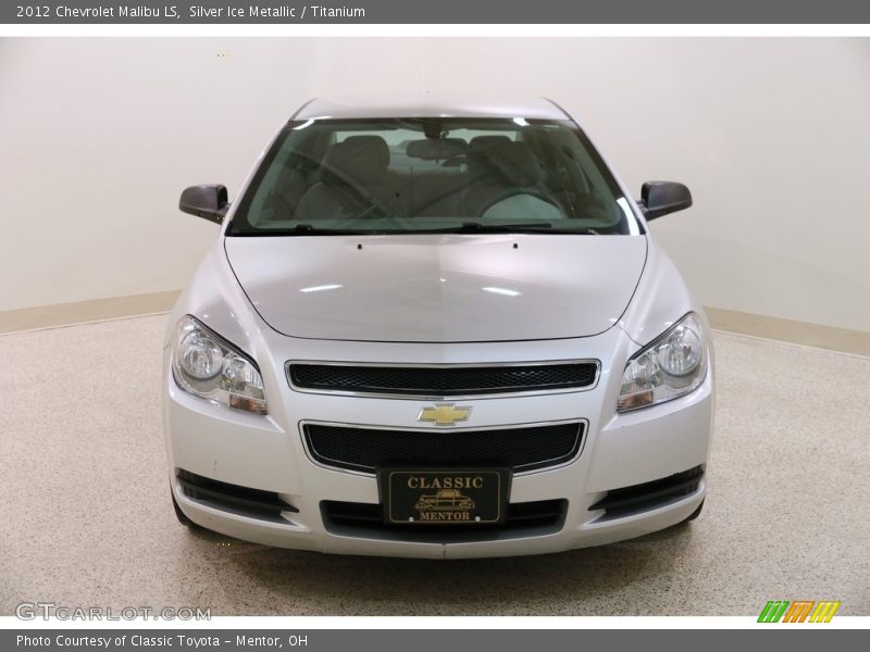 Silver Ice Metallic / Titanium 2012 Chevrolet Malibu LS