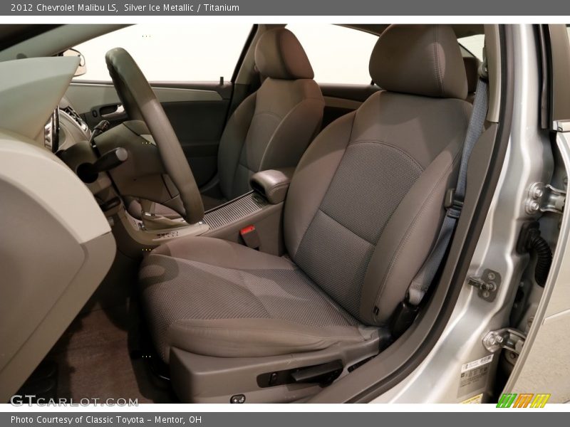 Silver Ice Metallic / Titanium 2012 Chevrolet Malibu LS