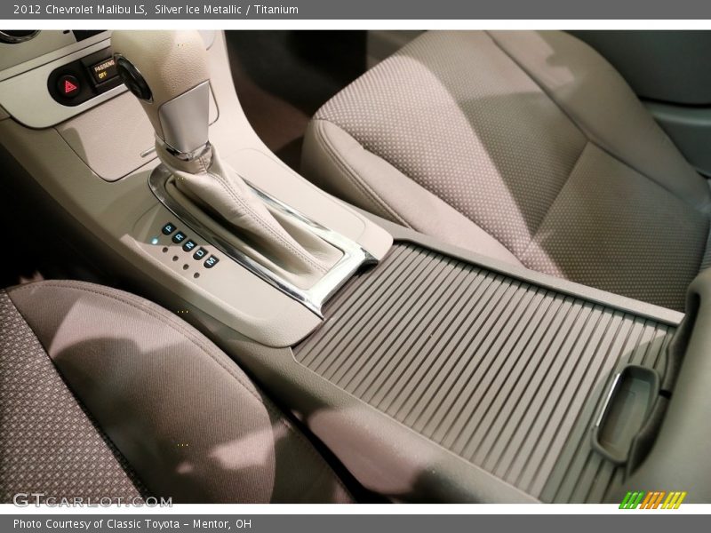 Silver Ice Metallic / Titanium 2012 Chevrolet Malibu LS