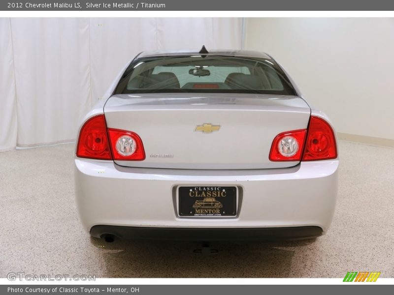 Silver Ice Metallic / Titanium 2012 Chevrolet Malibu LS