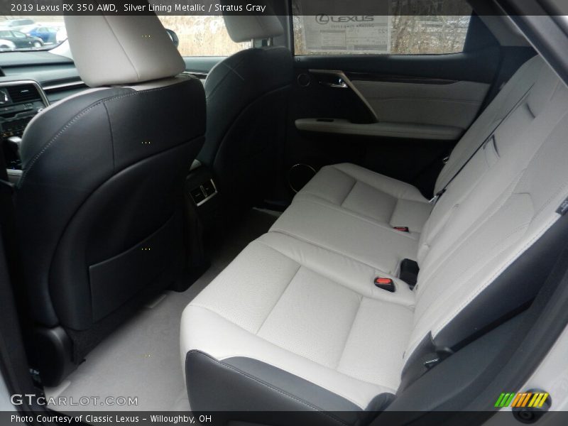 Silver Lining Metallic / Stratus Gray 2019 Lexus RX 350 AWD
