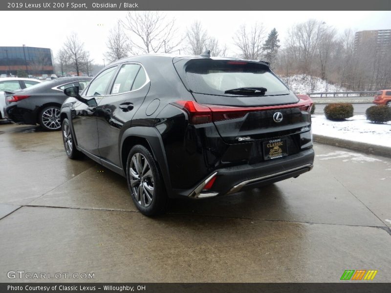 Obsidian / Black 2019 Lexus UX 200 F Sport