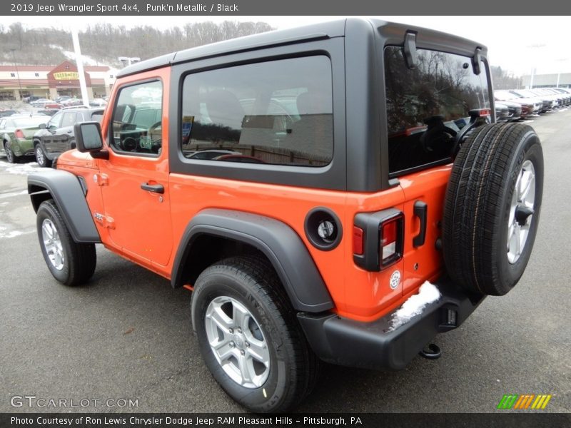 Punk'n Metallic / Black 2019 Jeep Wrangler Sport 4x4