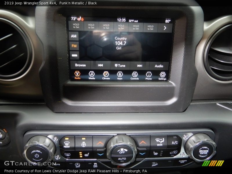 Punk'n Metallic / Black 2019 Jeep Wrangler Sport 4x4