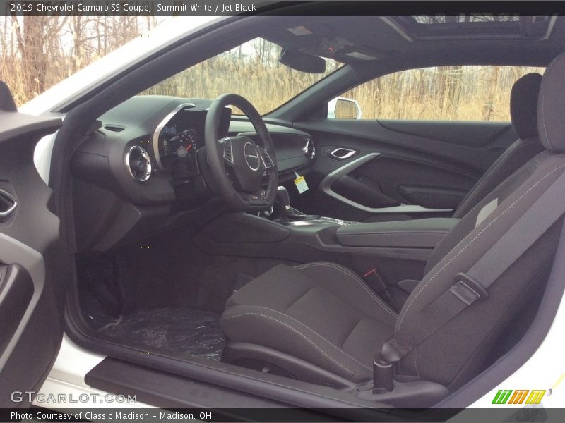 Summit White / Jet Black 2019 Chevrolet Camaro SS Coupe