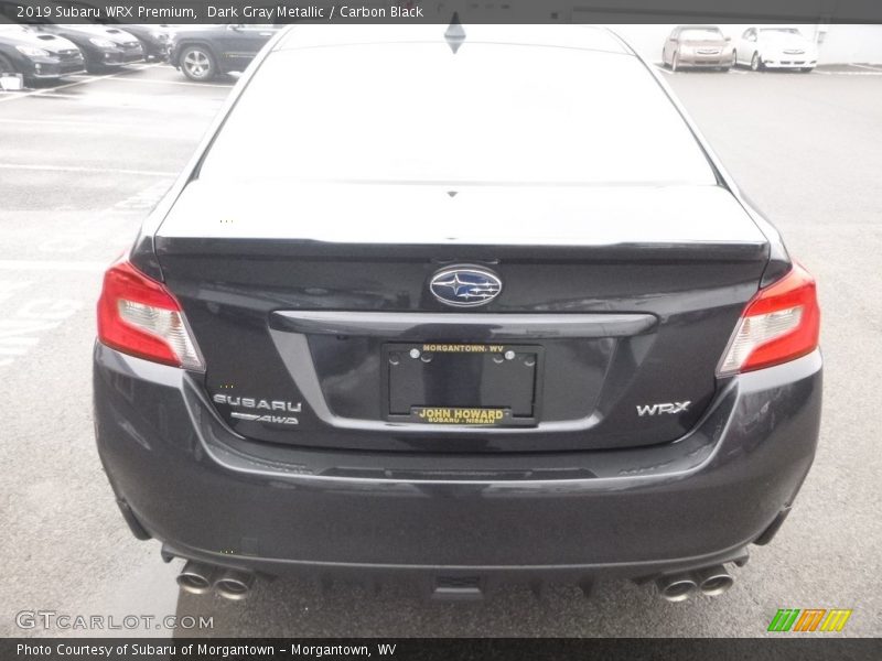 Dark Gray Metallic / Carbon Black 2019 Subaru WRX Premium