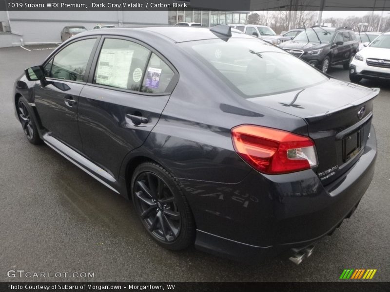 Dark Gray Metallic / Carbon Black 2019 Subaru WRX Premium
