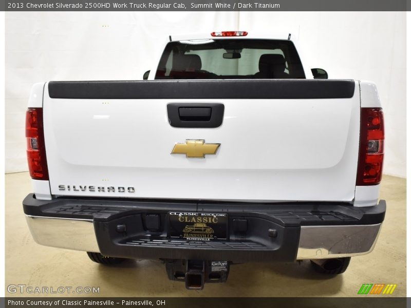 Summit White / Dark Titanium 2013 Chevrolet Silverado 2500HD Work Truck Regular Cab