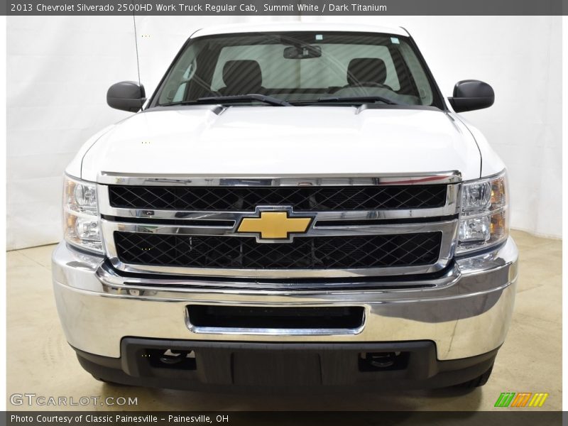 Summit White / Dark Titanium 2013 Chevrolet Silverado 2500HD Work Truck Regular Cab