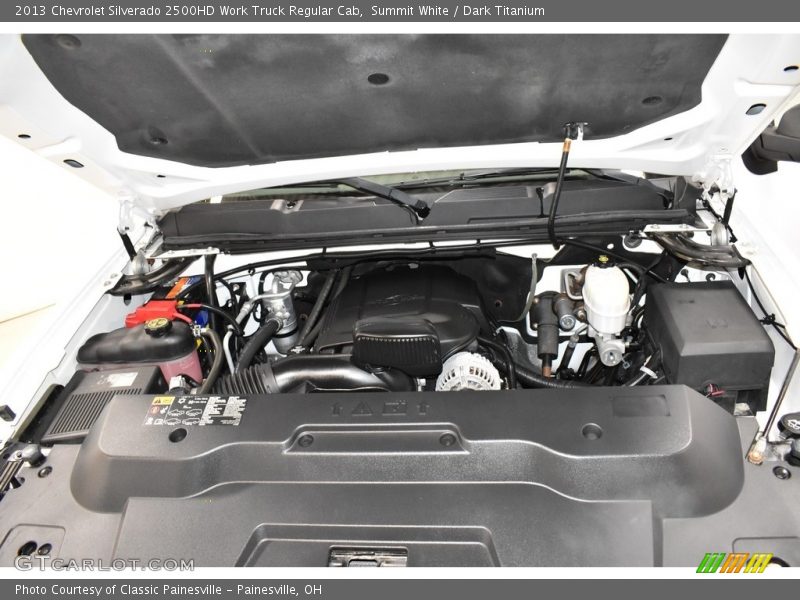 Summit White / Dark Titanium 2013 Chevrolet Silverado 2500HD Work Truck Regular Cab