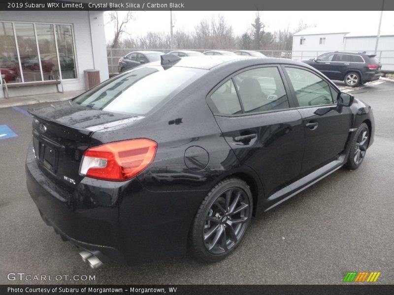 Crystal Black Silica / Carbon Black 2019 Subaru WRX Limited