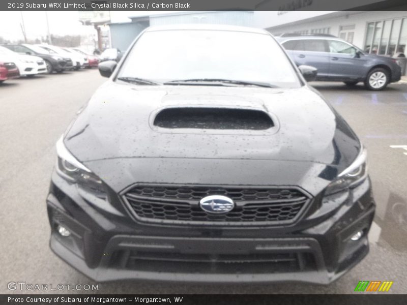 Crystal Black Silica / Carbon Black 2019 Subaru WRX Limited