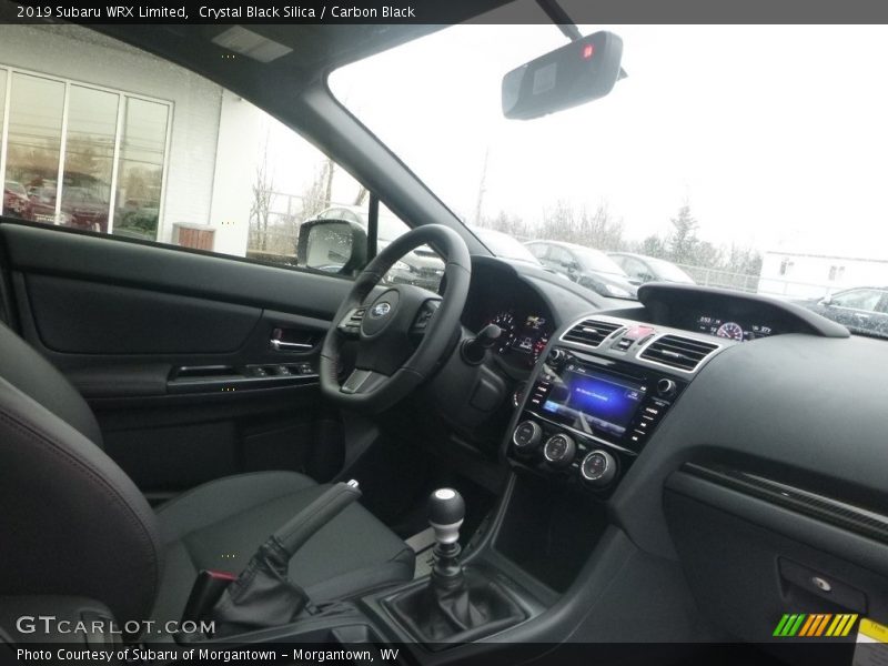 Dashboard of 2019 WRX Limited