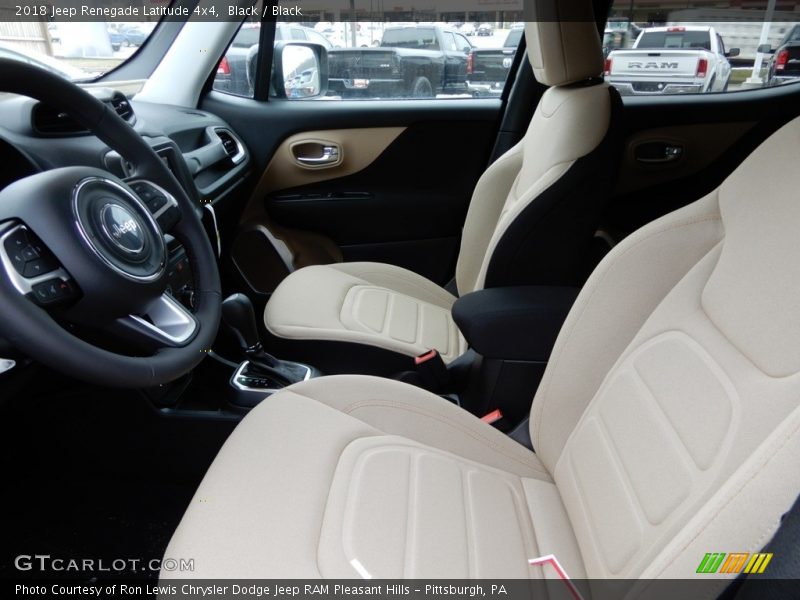 Black / Black 2018 Jeep Renegade Latitude 4x4