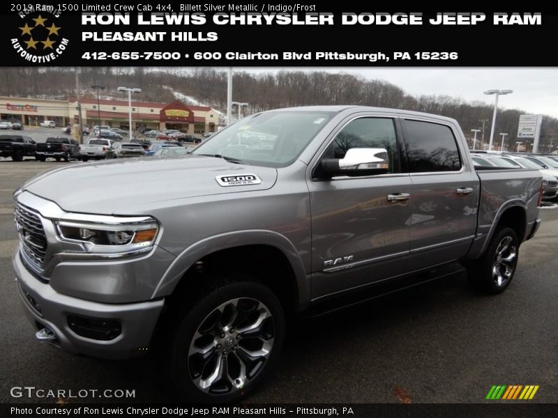 Billett Silver Metallic / Indigo/Frost 2019 Ram 1500 Limited Crew Cab 4x4