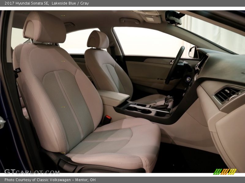 Lakeside Blue / Gray 2017 Hyundai Sonata SE