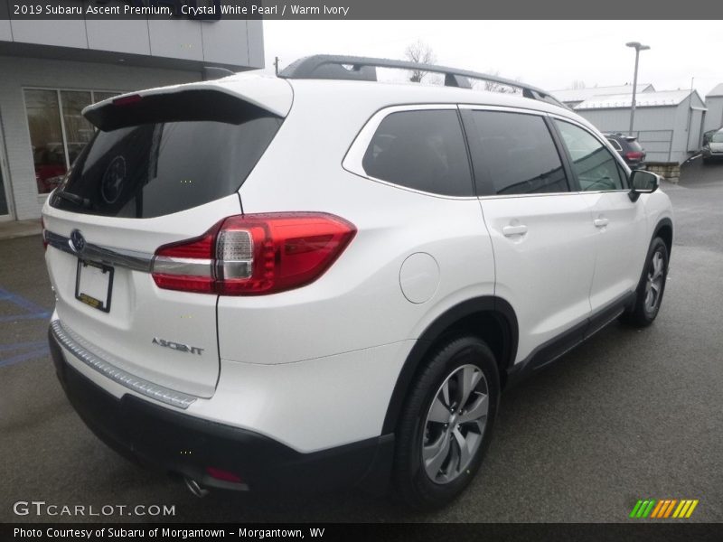 Crystal White Pearl / Warm Ivory 2019 Subaru Ascent Premium