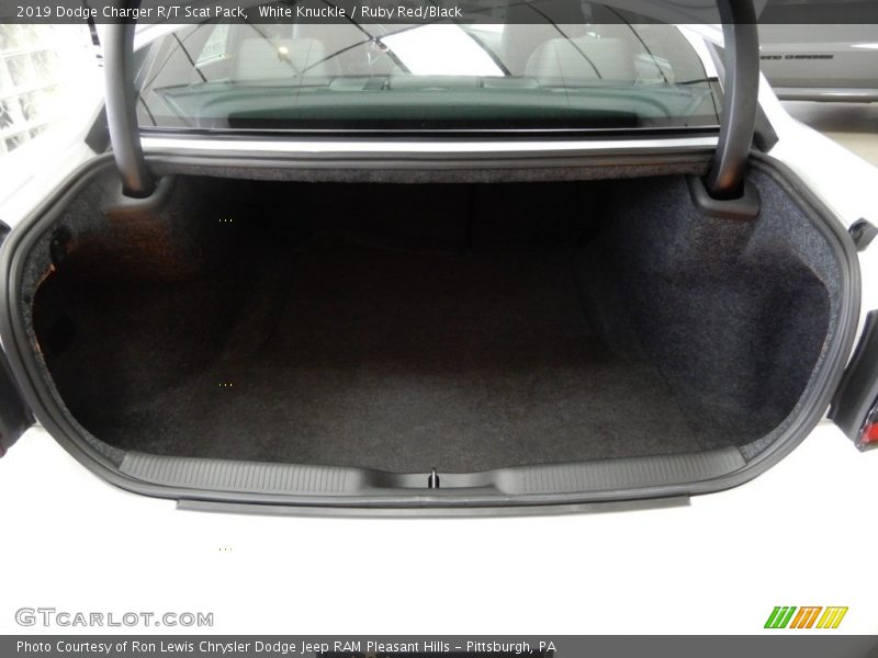 White Knuckle / Ruby Red/Black 2019 Dodge Charger R/T Scat Pack