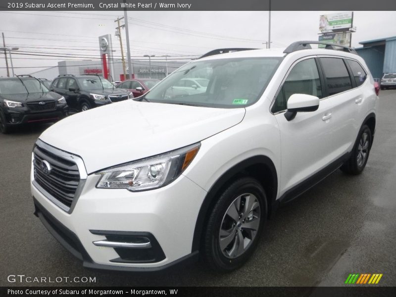 Crystal White Pearl / Warm Ivory 2019 Subaru Ascent Premium