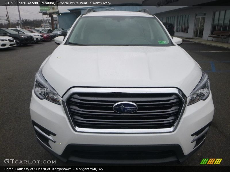 Crystal White Pearl / Warm Ivory 2019 Subaru Ascent Premium