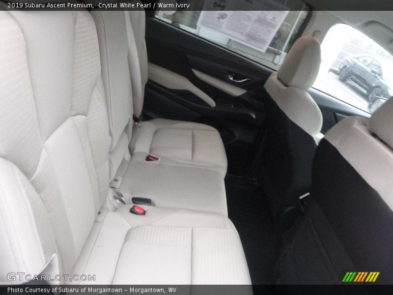 Crystal White Pearl / Warm Ivory 2019 Subaru Ascent Premium